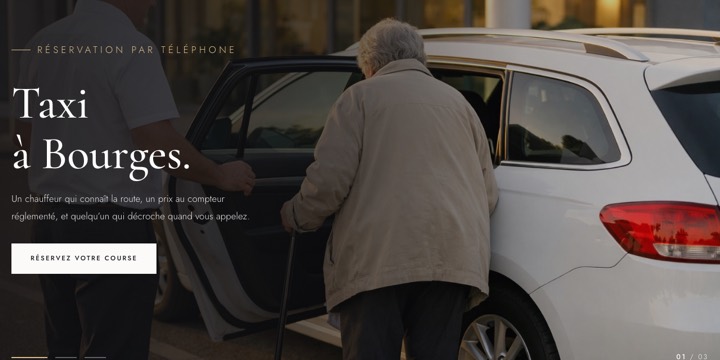 Modèle pour taxi