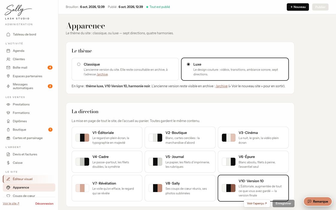 Apparence — sallylashstudio.fr